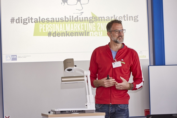 Vortrag zum Thema Azubi-Recruiting bei der IHK Heilbronn