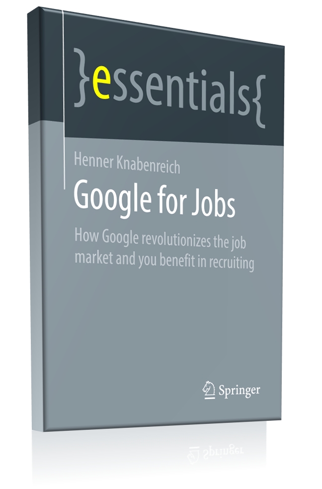 Buchcover Google for Jobs - Englische Ausgabe